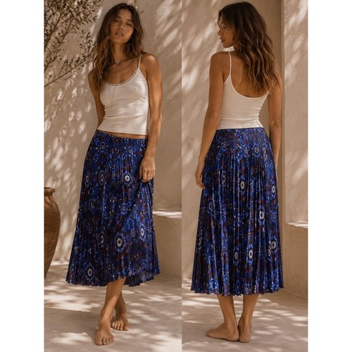 Gonna midi ann taylor blu - midi,