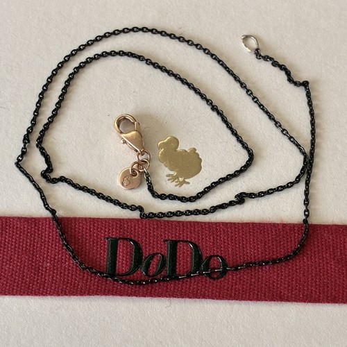 Dodo pomellato collana argento