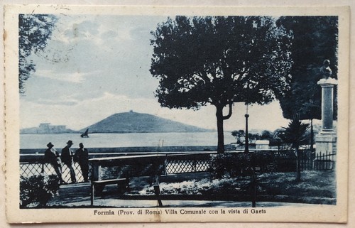 Cartolina formia villa - cartolina,