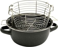 Padella Friggitrice con Cestello Antiaderente senza PFOA Cucine Vetroceramica