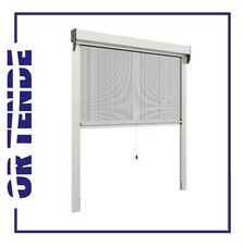 Zanzariera antivento a rullo da 55 mm "Regola" , Verticale, a Molla, SU MISURA