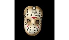 Kane Hodder Maschera Gomma Autografata Signed Rubber Mask Jason