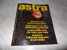 RIVISTA ASTRA FEBBRAIO 1982 MALOCCHIO,GIUCAS CASELLA,NUMERO PERSONALE,MAG OTELMA