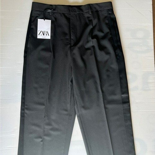 Zara pantalone tuta gessato - zara,