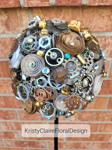 Scultura metallo steampunk - scultura,
