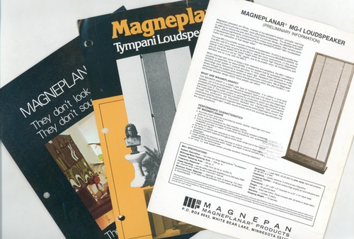 1973 magneplanar tympani - magneplanar,