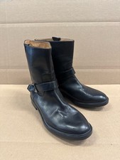 Stivaletti Fratelli Rossetti in pelle con fibbia brevettata neri da uomo taglia 42 EU