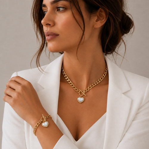 Collana zara placcata oro - collana, 18