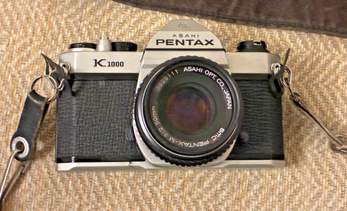 Asahi pentax k1000 fotocamera - k1000,