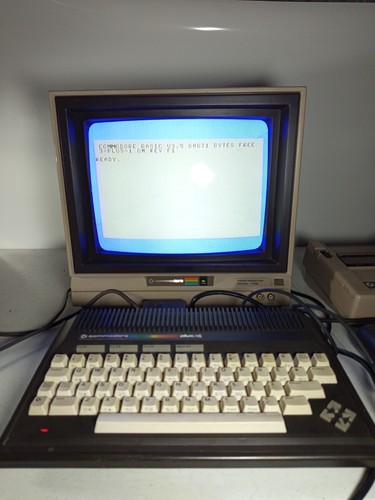Commodore model 1702 monitor - model,