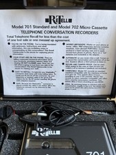 ReTell Models 701 & 702 registratore telefonico di conversazione in scatola