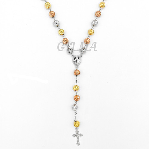 Collana rosario uomo donna - collana,