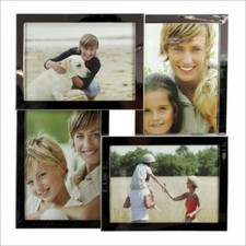 CORNICE IN ACCIAIO INOSSIDABILE PER 4 FOTO