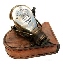 Antico binocolo in ottone nautico monocolo vintage spyglass LONDRA 1914 REGALO