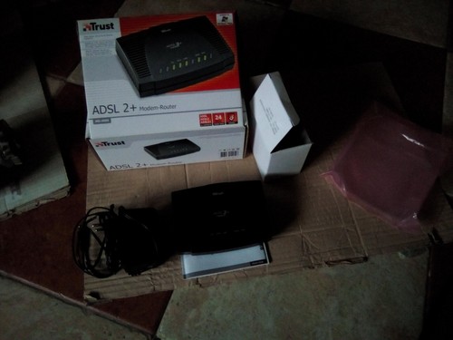 Modem router trust adsl - router,