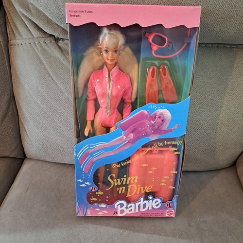Mattel barbie swim - barbie, 'n