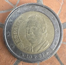 Spagna 4 X 2€ 2001 Prima