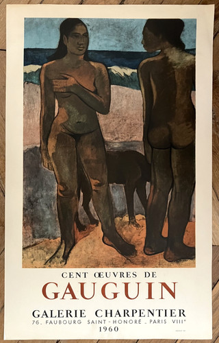 Paul gauguin affiche originale - paul,