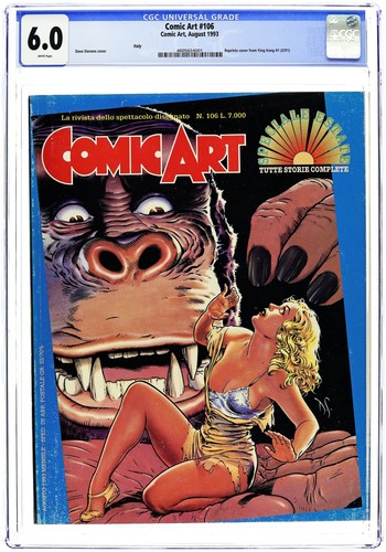 Comic art 106 cgc - comic, 1993