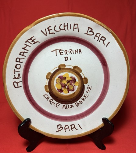 Bari piatto buon ricordo - piatto,