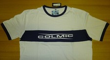 TEE-SHIRT COTONE BIANCA BLU 3XL COLMIC NUOVA SENZA ETIC SGOM LOCALI LEGGI DENTRO