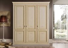 ARMADIO 3 ANTE IN LEGNO AVORIO