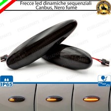 COPPIA FRECCE LATERALI FUME' PROGRESSIVE DINAMICHE A LED FIAT CROMA MK2 CANBUS