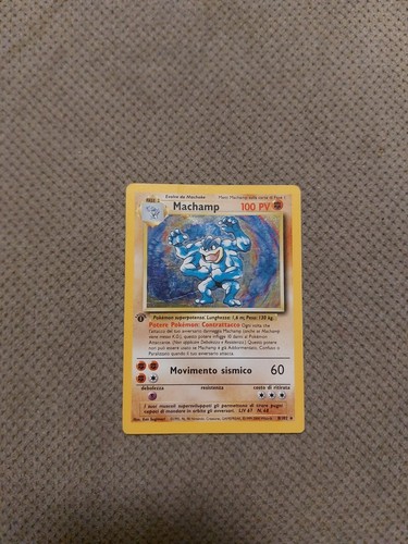 Pokemon machamp 102 - 8/102, base