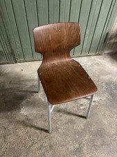 Sedia In Legno Curvato Anni 70