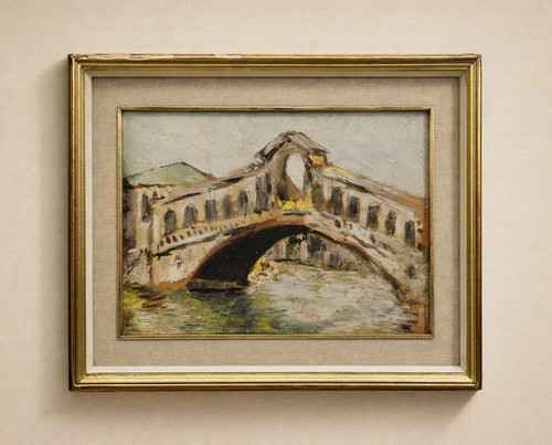 Quadro dipinto olio tavola - quadro,