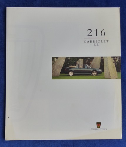 Rover 216 cabrio modello - 216, se