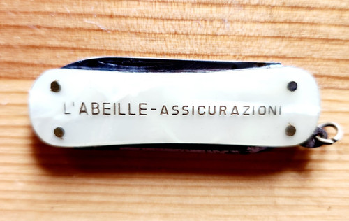 Coltellino antico madeperla - coltellino,