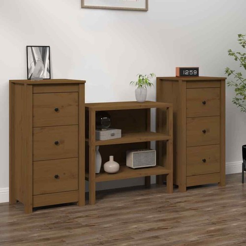 Vidaxl credenze miele - credenze, 2
