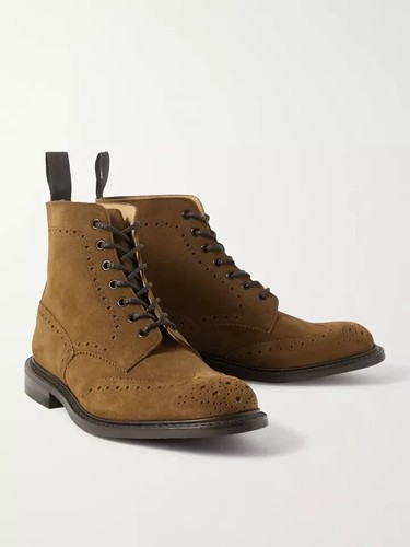 Trickers stow stivali brogue - trickers, stow,