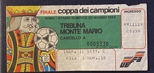 Biglietto Finale Coppa Dei Campioni Roma Olimpico 1984