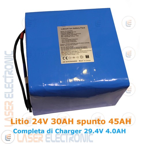 Batteria litio bici moto - a, 24v