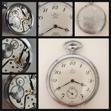 Orologio da tasca Jaquet-Girard 17 Rubis Incabloc anni '60 Swiss Made