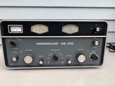 Ricevitore radioamatore Hammarlund HQ 200 vintage SOLO ACCESO TESTATO