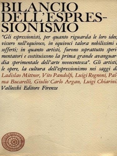Bilancio dell espressionismo - bilancio, dell'espressionismo