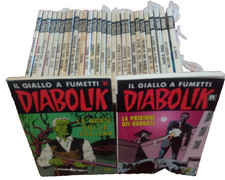 Diabolik R costola bianca lotto 81 Albi vedi elenco