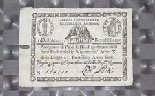 CARTAMONETA 10 Paoli Anno