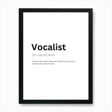 Vocalist Definition Meaning