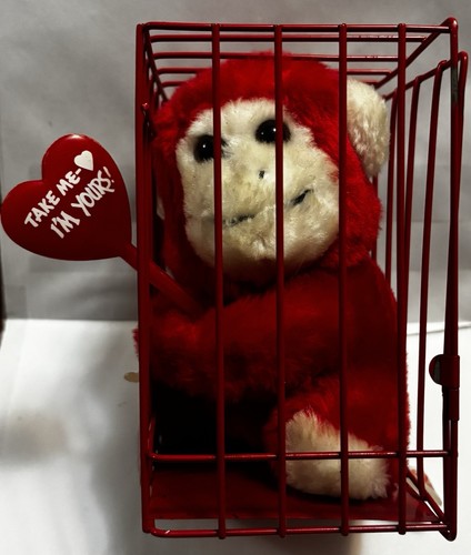Scimmia peluche vintage fun - scimmia,
