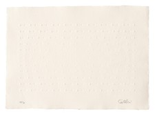 Enrico Castellani, stampa in