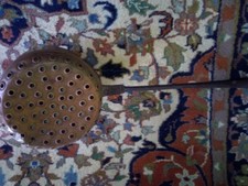 Scaldino antico in rame,vecchio scaldaletto,portabrace d'epoca