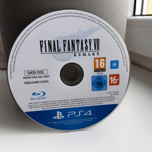 Final fantasy vii remake ps4 - final,