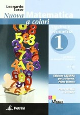nuova matematica a colori azzurra 1 (3t) matematica it e ip sasso 884941644X