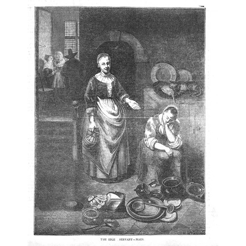 Nicolaes maes servo ozioso - maes,