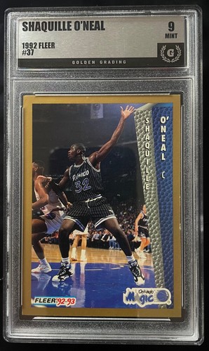 1992 fleer shaquille - fleer,