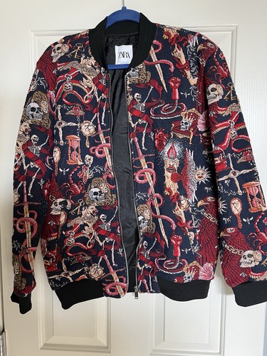 Raro bomber zara uomo jacquard - raro,